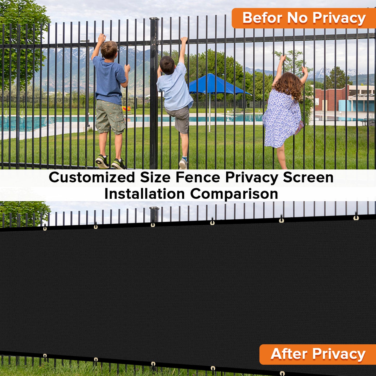Cisvio Heavy Duty Fence Privacy Screen custom sizes