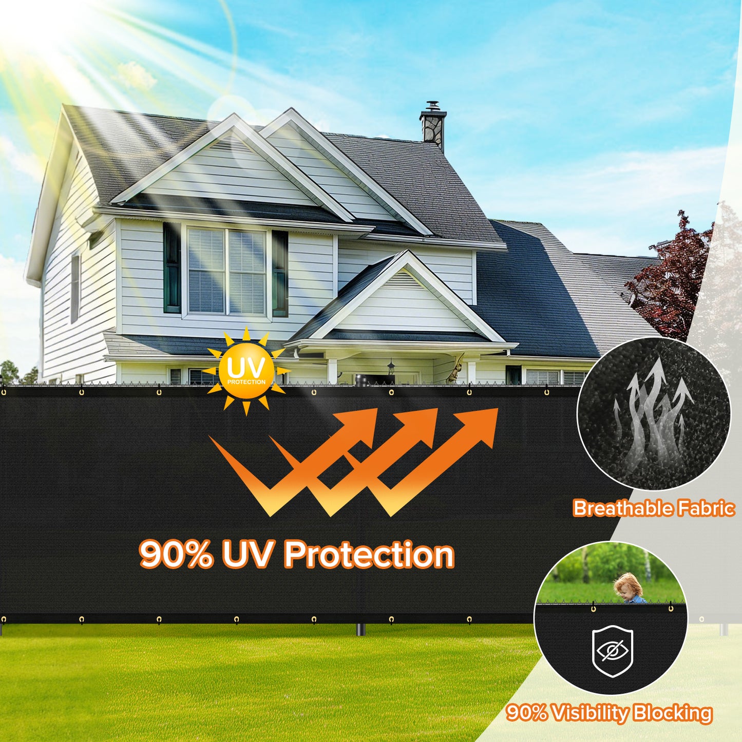 Cisvio Heavy Duty Fence Privacy Screen custom sizes